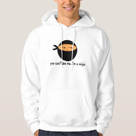 Ik ben een Ninja Hoodie (Voorkant)