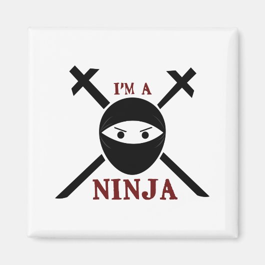Ik ben een Ninja Magneet (Voorkant)