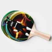 Ik ben een Ninja Warrior Pingpong Paddle Tafeltennisbatje (Zijkant)