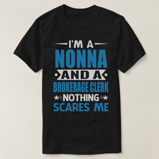 Ik ben een NONNA en een Makelaar.. T-shirt (Design voorkant)