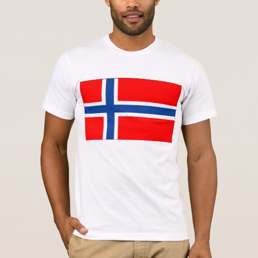 Ik ben een Noorse Amerikaan T-shirt (Voorkant)
