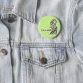 IK BEN EEN NOYD. Groene Button (In situ)