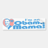 Ik ben een Obama mama Bumpersticker (Voorkant)