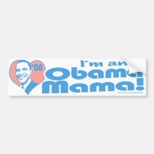 Ik ben een Obama mama Bumpersticker
