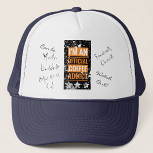 Ik ben een officieel koffieverslaafd Pet/Pet Trucker Pet