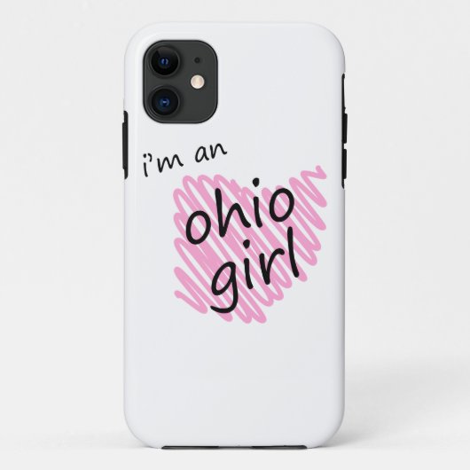 Ik ben een Ohio-meisje Case-Mate iPhone Case (Achterkant)