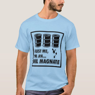Ik ben een oliemanaat t-shirt