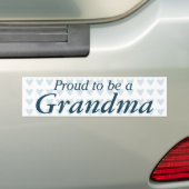 Ik ben een oma. bumpersticker (Op auto)