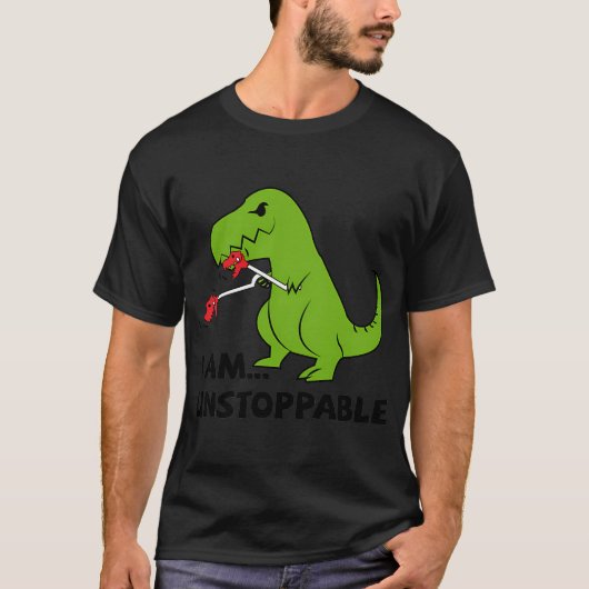 Ik ben een onstuitbare T-rex T-shirt (Voorkant)