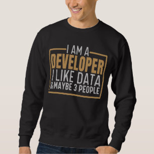 Ik ben een ontwikkelaar van computercodeerwetensch trui