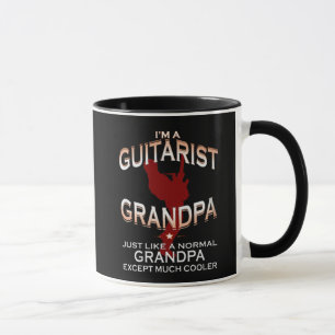 Ik ben een opa die gitaar speelt... mok