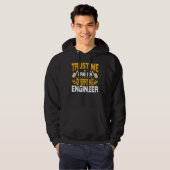 Ik ben een Operating Engineer Operating Engineerin Hoodie (Voorkant volledig)