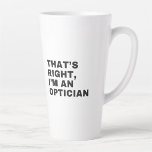 IK BEN EEN OPTICIAN LATTE MOK