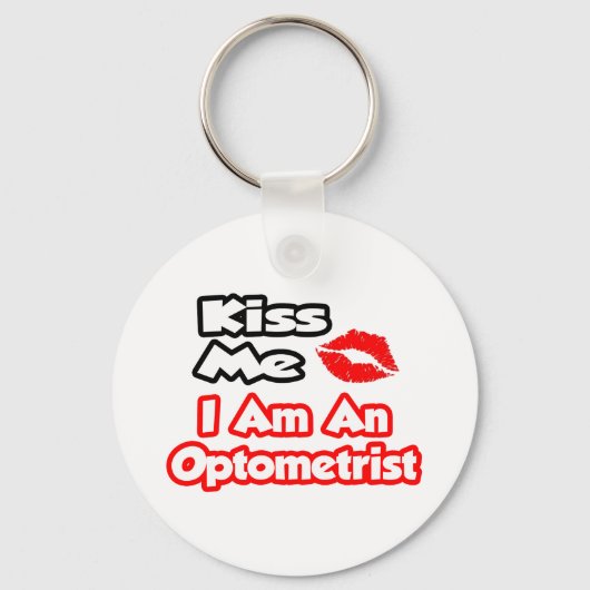 Ik ben een optometrist. sleutelhanger (Voorkant)
