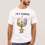 Ik ben een opvlamming, Jood T-shirt<br><div class="desc"></div>