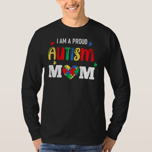 Ik ben een ouderwets autisme moeder moeder moeder t-shirt (Voorkant)