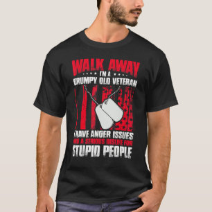 Ik ben een ouderwetse veteraan... ik heb een woest t-shirt