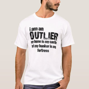Ik ben een OUTLIER...vrees me T-shirt