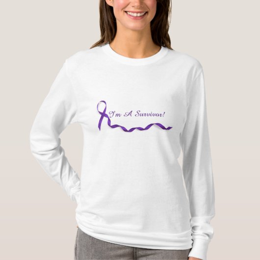 Ik ben een overlevende, lang geslapen Shirt (Voorkant)
