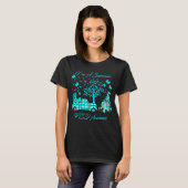 Ik ben een overlevende PTSD Bewustheid T-shirt (Voorkant volledig)