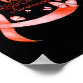 Ik ben een overlevende RSD CRPS Awareness Butterfl Poster (Hoek)