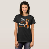 Ik ben een overlevende RSD Crps Bewustheid T-shirt (Voorkant volledig)