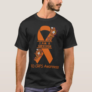 Ik ben een overlevende RSD CRPS bewustzijn T-shirt