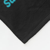 Ik ben een overlevende van suïcidepreventie bewust fleece deken (Hoek)