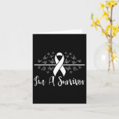 Ik ben een overlevende van vrouwen die zich bewust kaart (Gele Bloem)