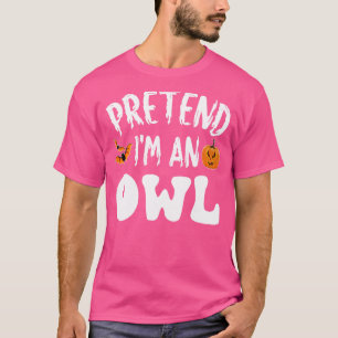 Ik ben een Owl Halloween Costume Mannen Kind T-shirt