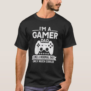 Ik ben een pa Gamer Pap Video Game Celebrate Fathe T-shirt