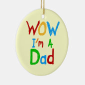 Ik ben een pa T-shirts en GIfts Keramisch Ornament (Rechts)