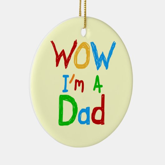 Ik ben een pa T-shirts en GIfts Keramisch Ornament (Rechts)