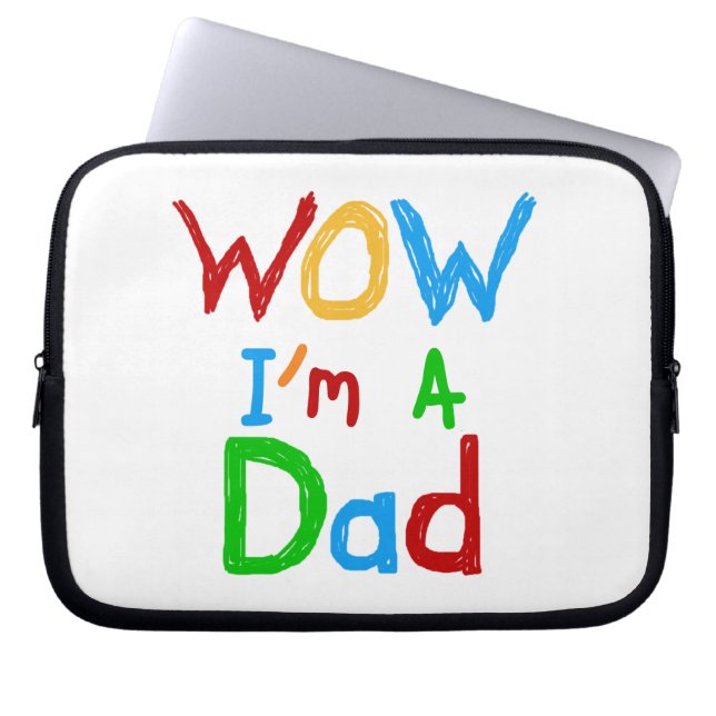 Ik ben een pa T-shirts en GIfts Laptop Sleeve (Voorkant)