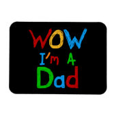 Ik ben een pa T-shirts en GIfts Magneet (Horizontaal)