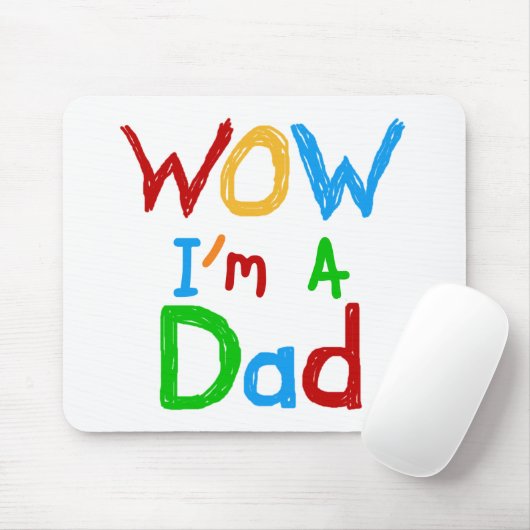 Ik ben een pa T-shirts en GIfts Muismat (Met muis)