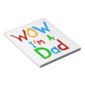 Ik ben een pa T-shirts en GIfts Notitieblok (Schuin)