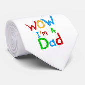 Ik ben een pa T-shirts en GIfts Stropdas (Opgerold)