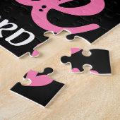 Ik ben een paardenmeisje dat makkelijk van te houd legpuzzel (Zijkant)