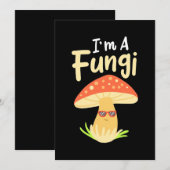 Ik Ben Een Paddenstoel Paddenstoelen Kaart (Voorkant / Achterkant)