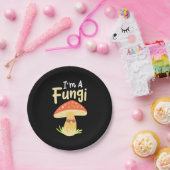 Ik ben een paddenstoel van Fungi Papieren Bordje (Feest)