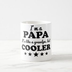 Ik ben een Papa. Het is als een opa, maar koeler Koffiemok