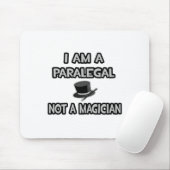 Ik ben een paralegal... Geen goochelaar Muismat (Met muis)