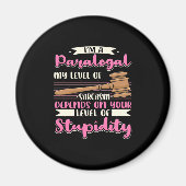 Ik ben een paralegal magneet (Voorkant)