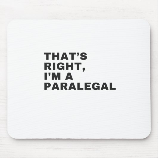 IK BEN EEN PARALEGAL MUISMAT (Voorkant)