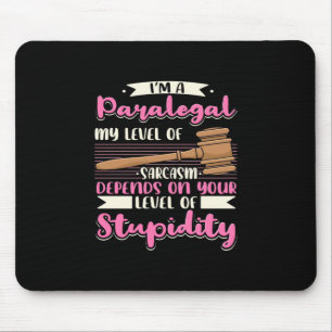 Ik ben een paralegal muismat
