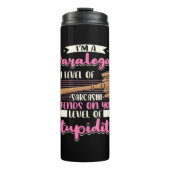 Ik ben een paralegal thermosbeker (Voorkant)