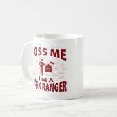 Ik ben een Park Ranger. Koffiemok (Voorkant links)