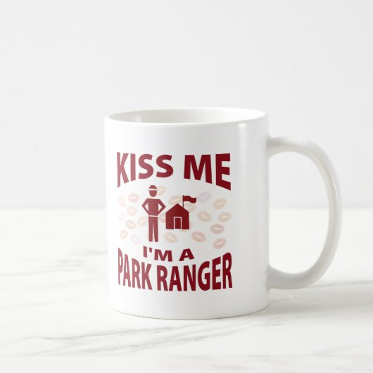 Ik ben een Park Ranger. Koffiemok (Rechts)