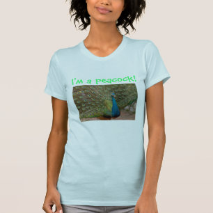 Ik ben een pauw. t-shirt